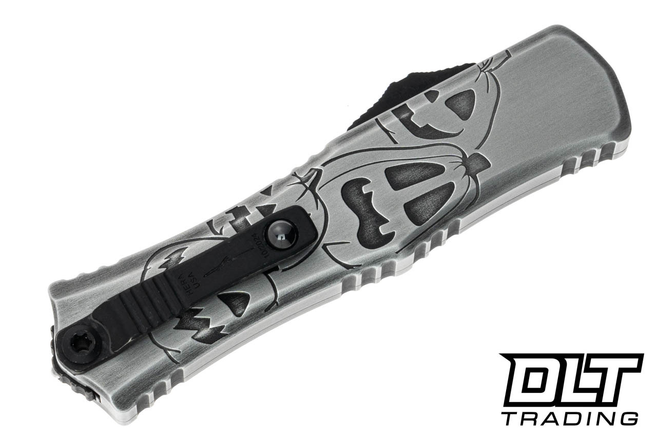 Microtech 1702M-1BMHWJLS Mini Hera D/E - Brushed Metal Jack-o