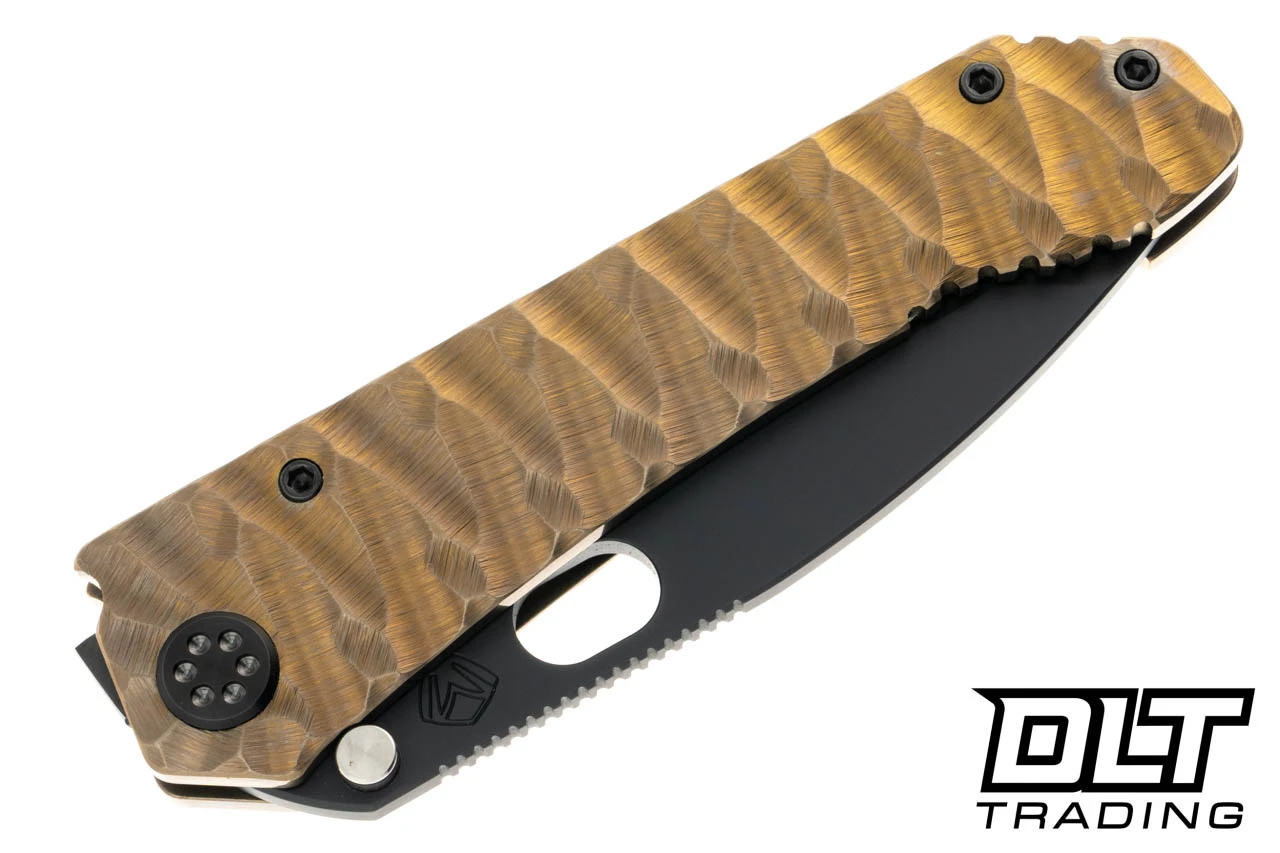 Medford 187 DPT - DLC S90V - Bronze Predator Sculpting - Black