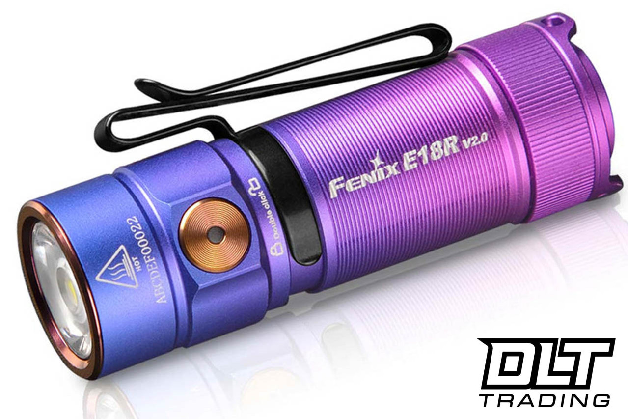 Fenix E18R V2.0 Rechargeable Flashlight - Nebula - DLT Trading