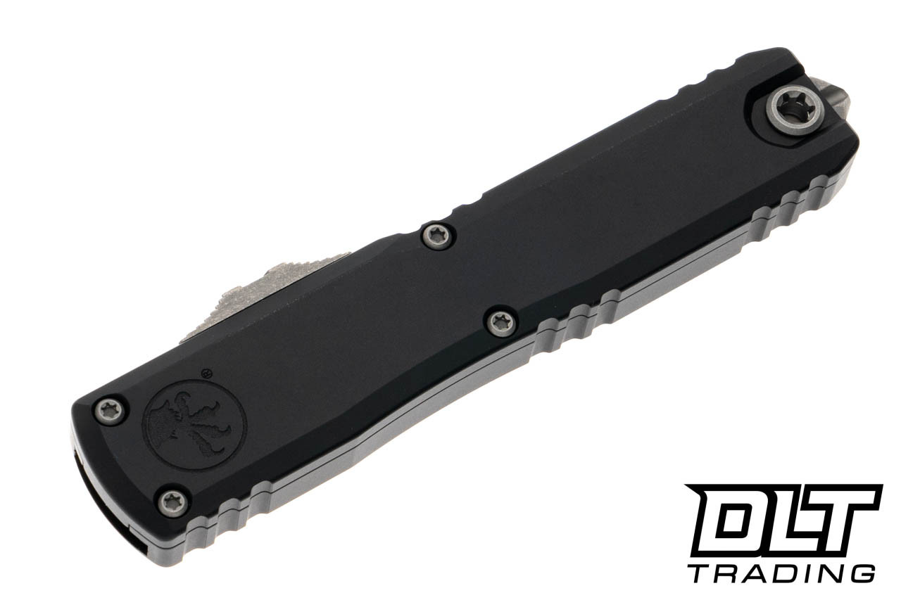 Microtech 1122-10AP Ultratech ZBP D/E - Black Handle - Apocalyptic