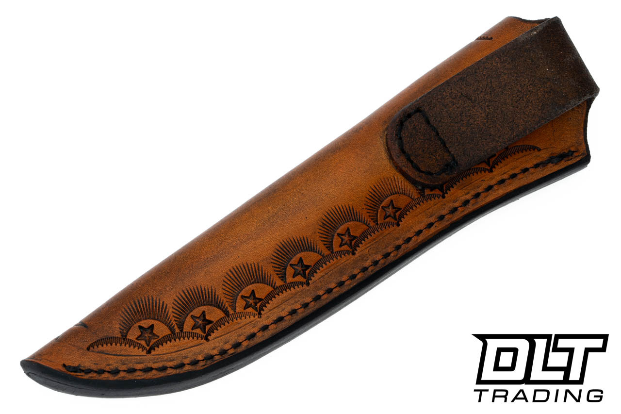 Cross Knives Whitetail 2.0 - Sheep Horn - Mosaic Pins - Filework