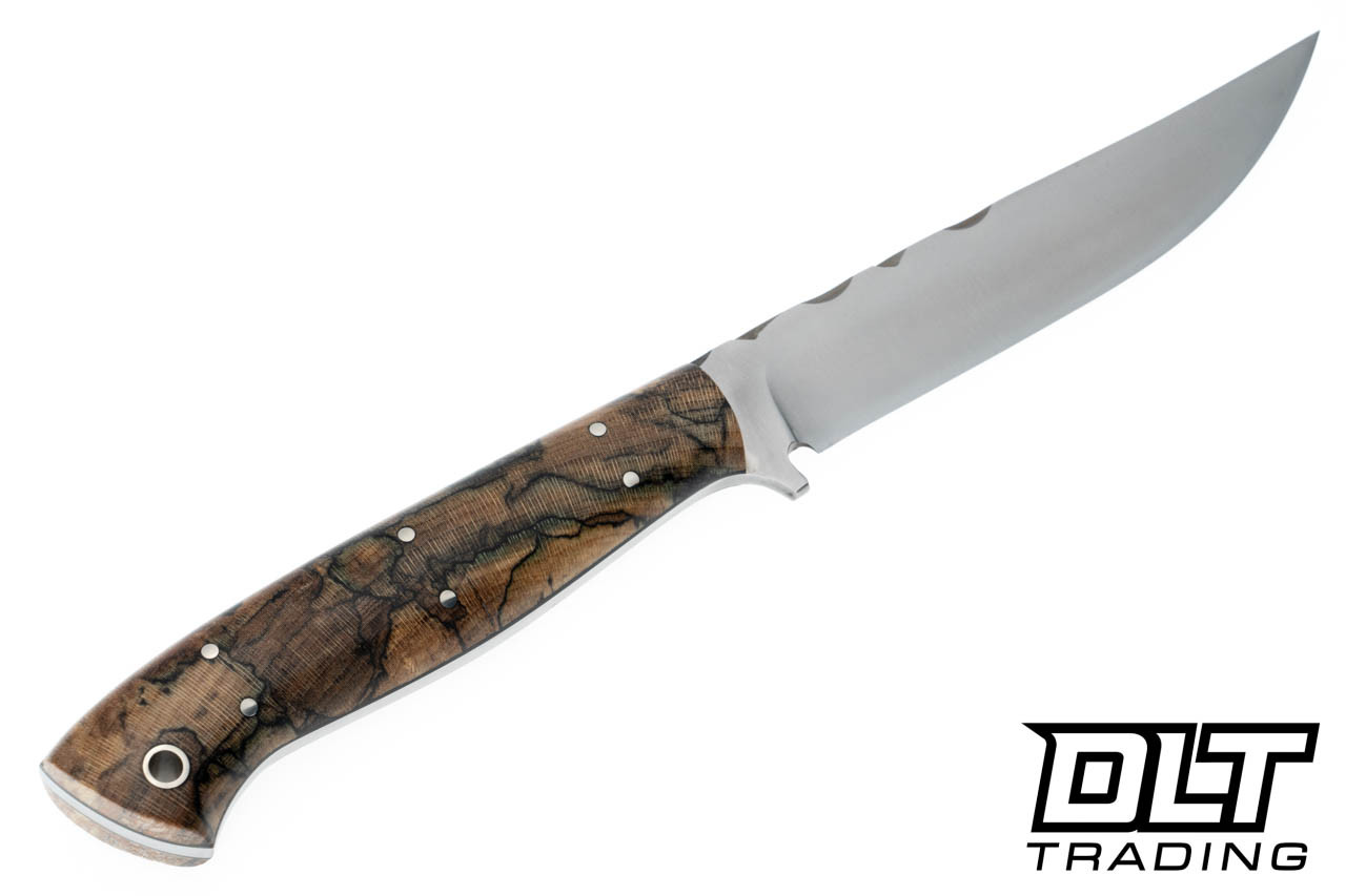 Cross Knives Old Timer 2.0 - Spalted Beech - Nickel Silver Pins