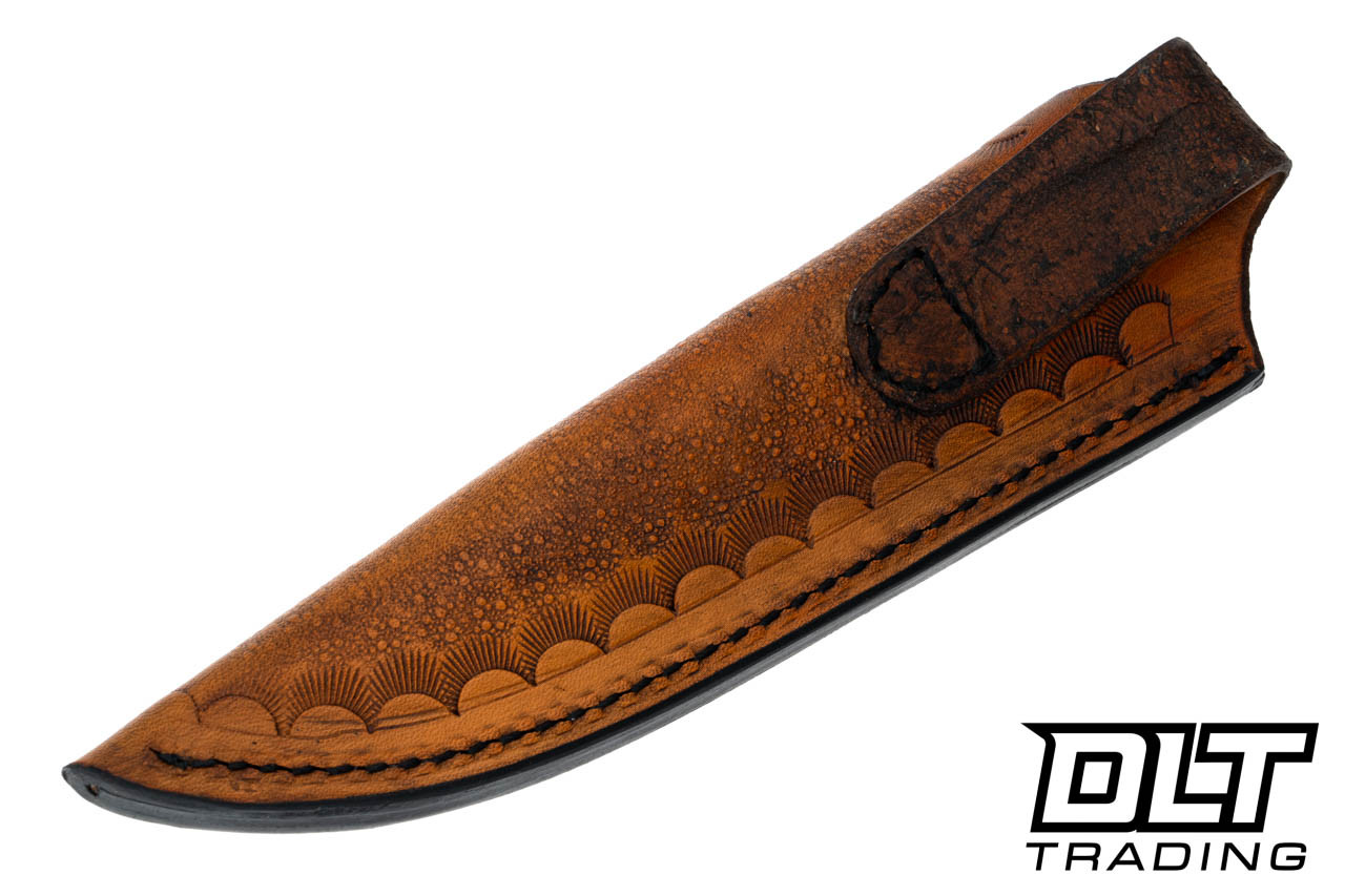 Cross Knives SkinnyMini - Sheep Horn - Mosaic Pins - DLT Trading