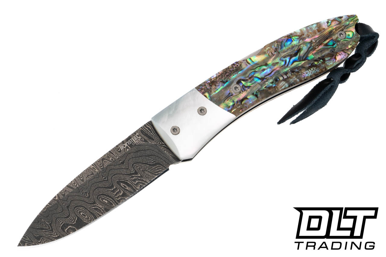 LionSteel 8800D Opera Damascus - Mother of Pearl - DLT Trading