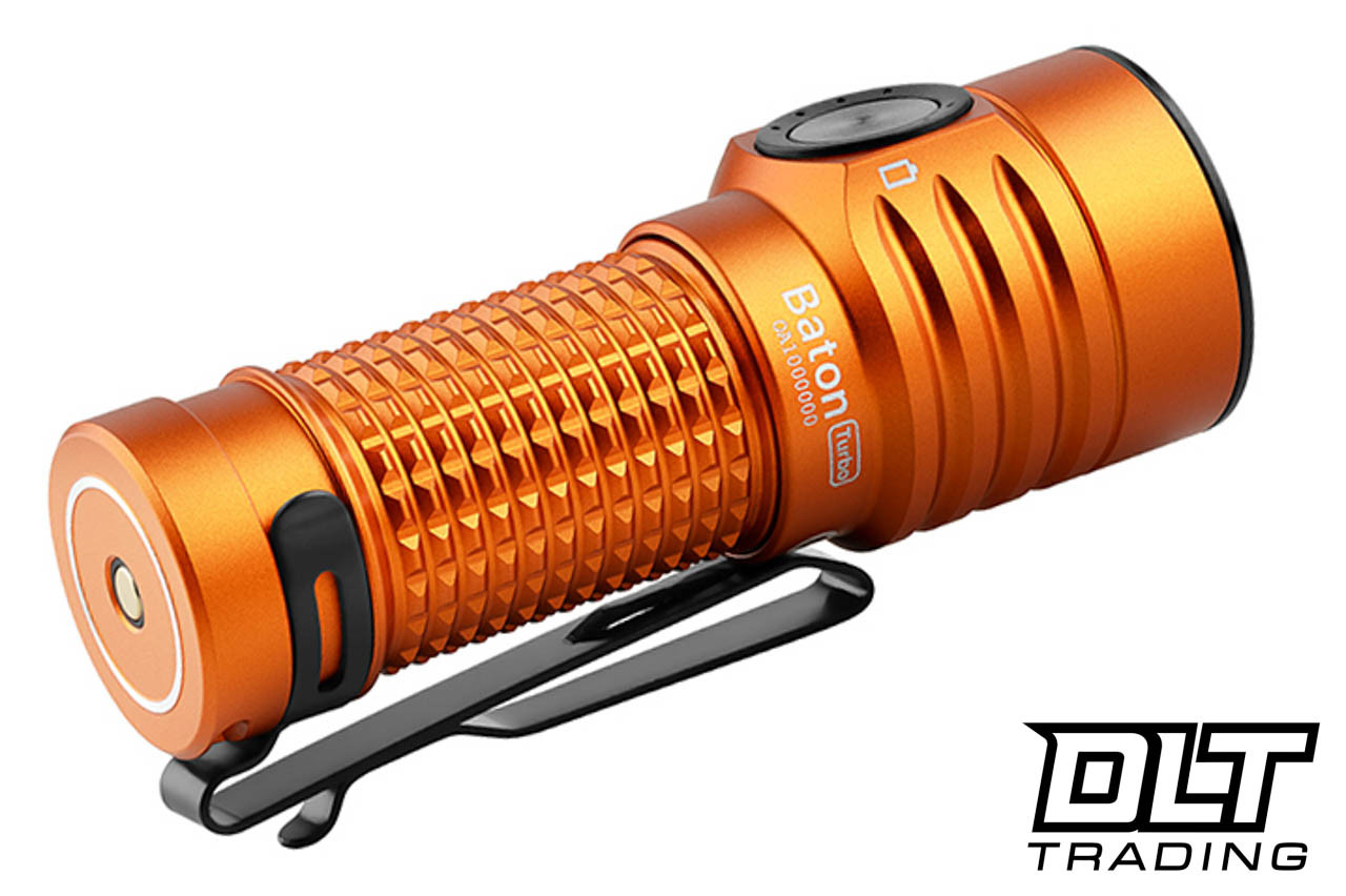 Olight Baton Turbo - Orange - Cool White - DLT Trading
