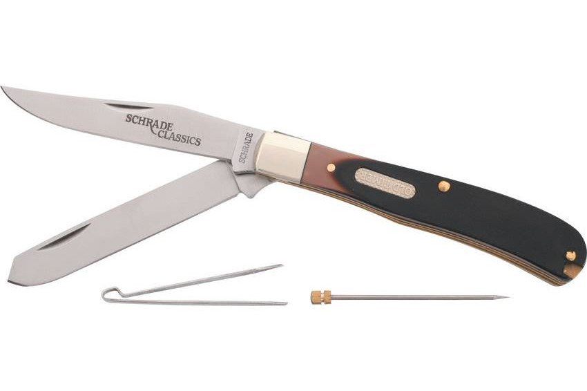 Schrade Old Timer Bearhead Trapper - DLT Trading
