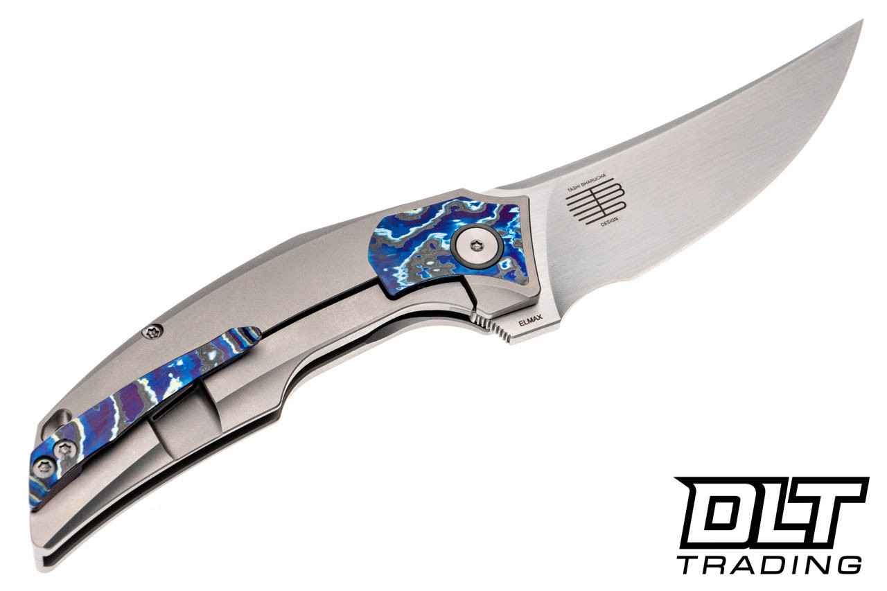Reate Velocity - Bead Blasted Titanium - Zircuti Hardware - Hand