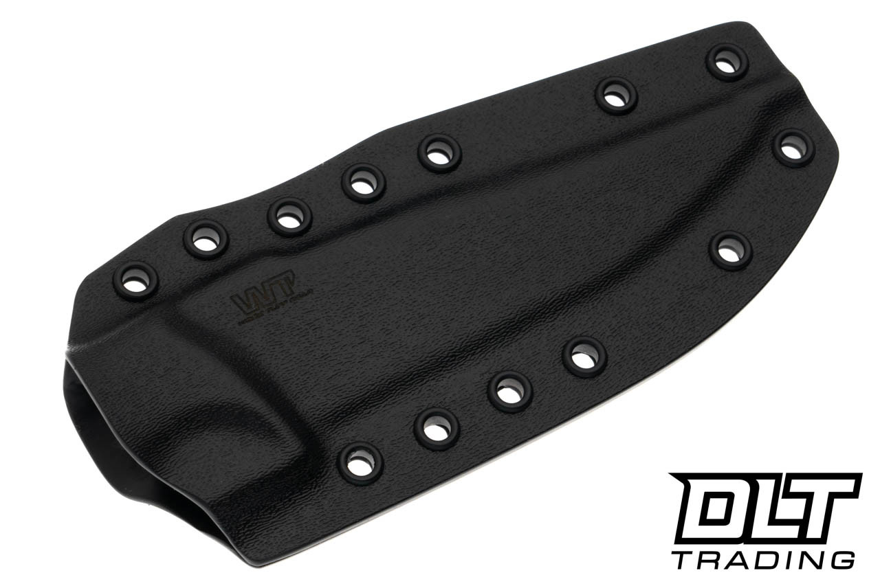 WTG Steadfast Gen 2 - Tumbled K329 Blade - Black Traction Grip G-10 ...