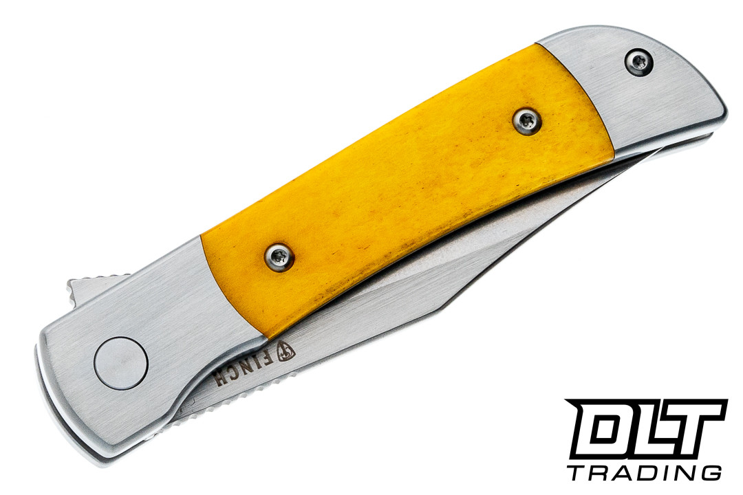 ナキシロドリゲス Finch Frog Leg 154CM Satin & Stone Blade - Sunkist Oxbone - DLT