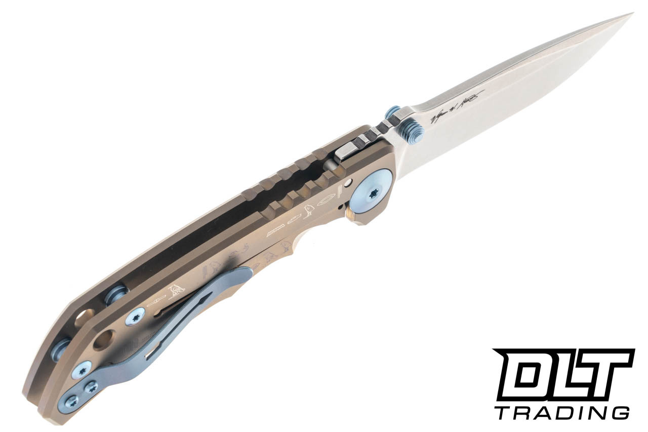 Spartan Blades Harsey Folder - MagnaCut Stonewashed Blade - King