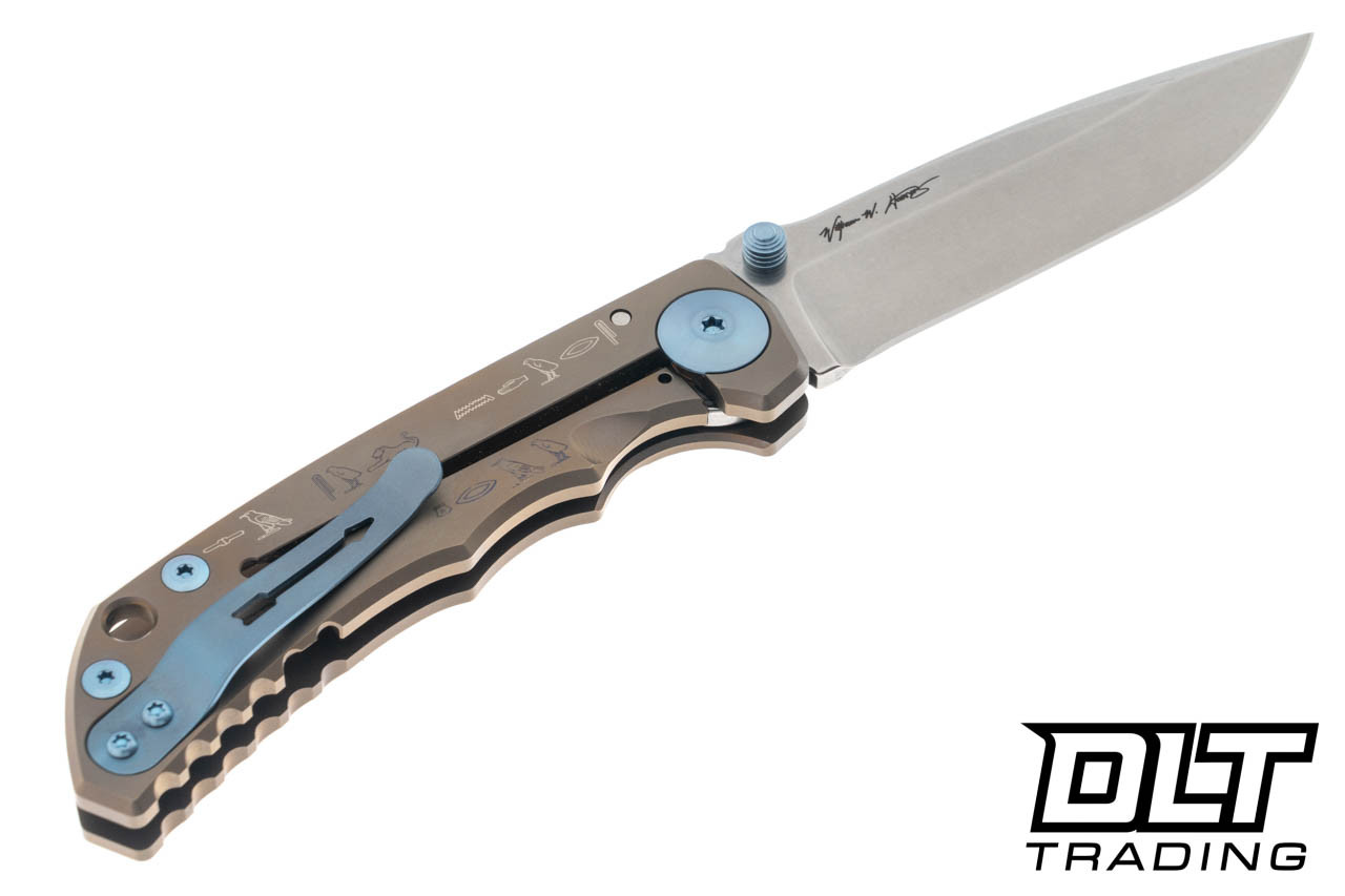 Spartan Blades Harsey Folder - MagnaCut Stonewashed Blade - King
