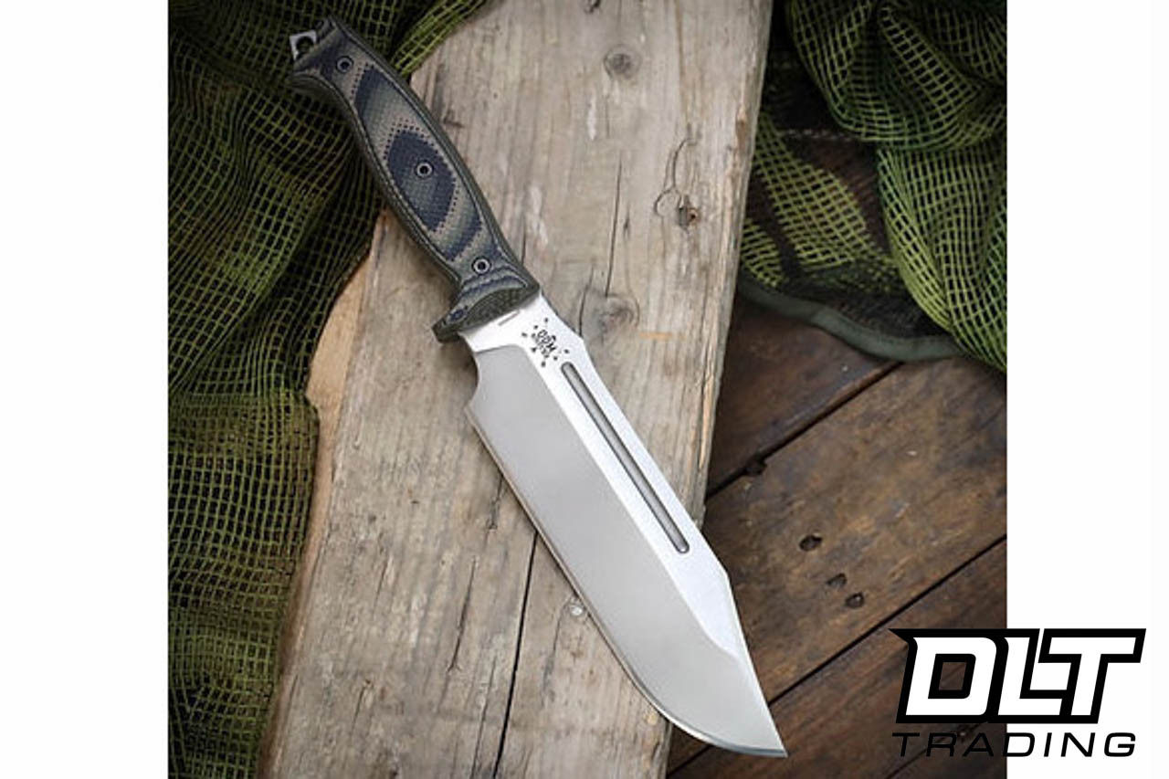 WTG Commander - Satin K329 Blade - Jungle Camo Gator Grip - OD Green ...