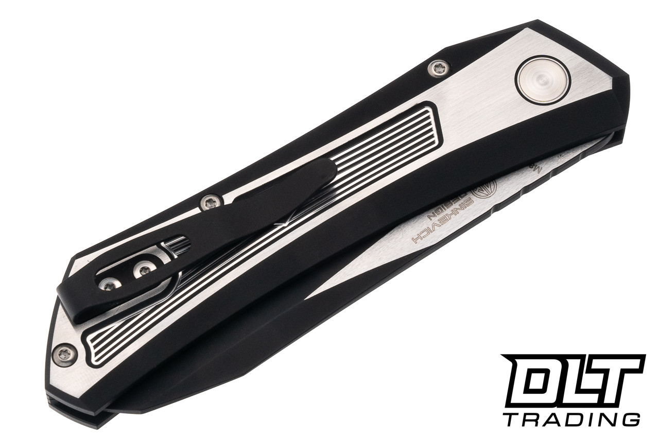 Pro-Tech Oligarch Custom - Two Tone DLC Stainless Steel Handle - Weave ...