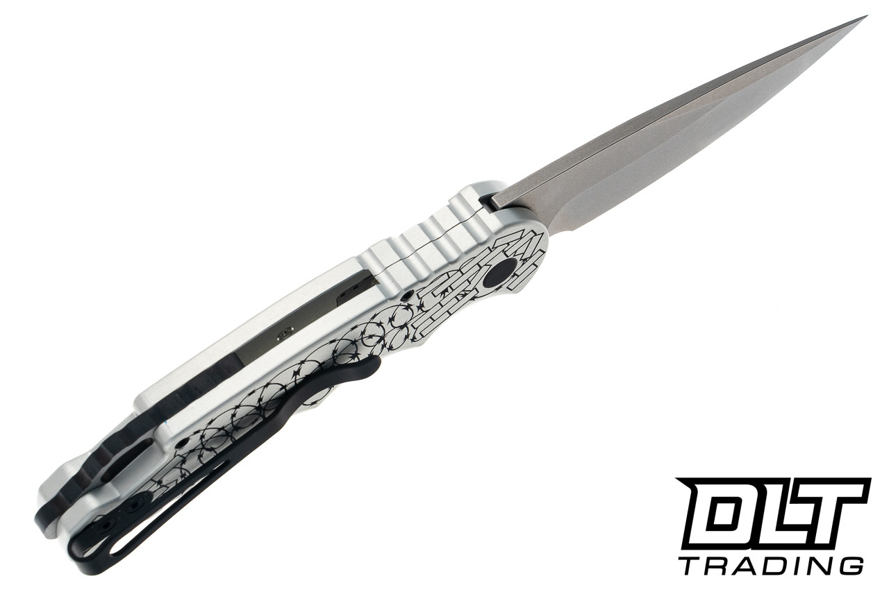 Pro-Tech TR-5 Tactical Response - Skull Limited Edition - Silver