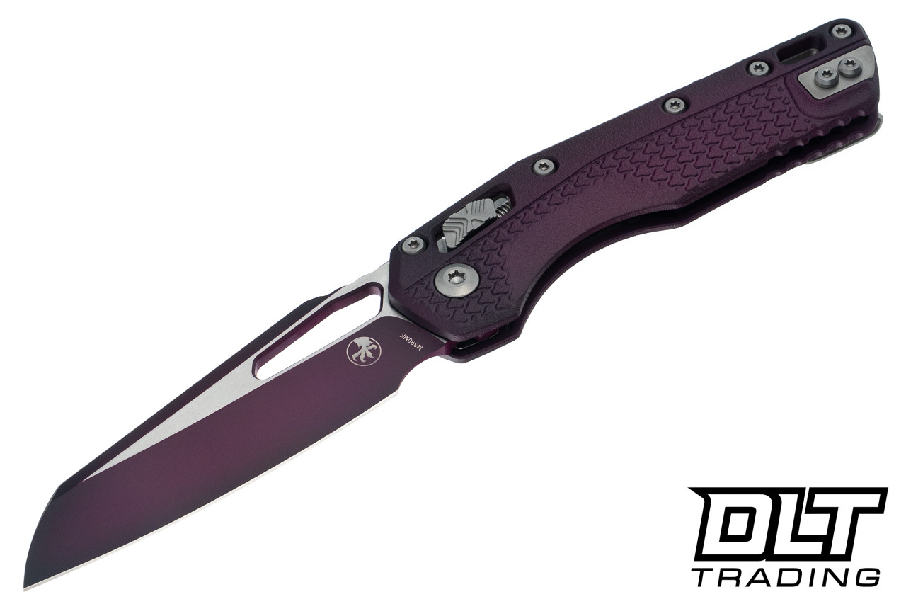 Microtech 210T-1PMFSR MSI S/E - Faded Sangria Injection Molded