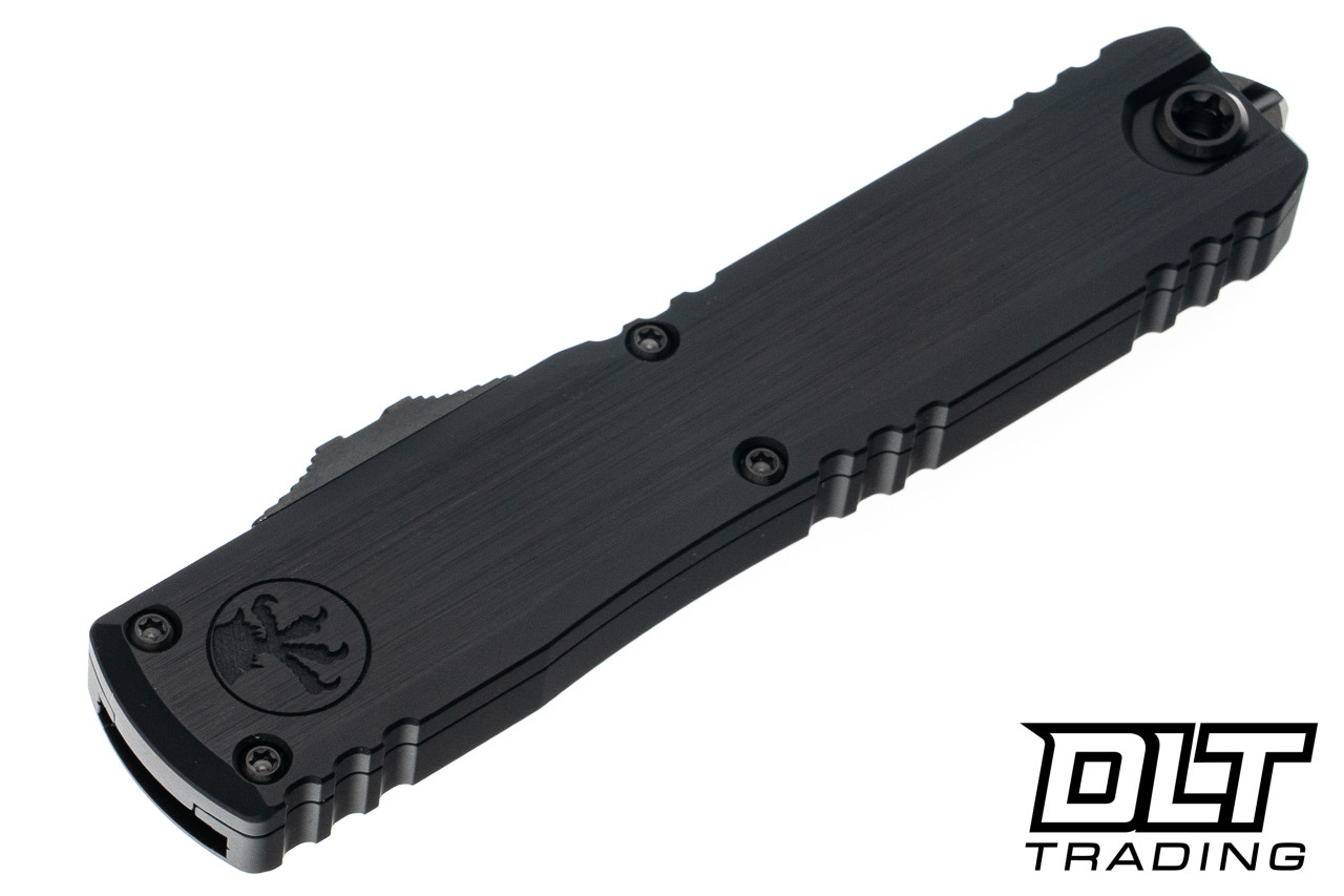 Microtech 1123-16MS1 Ultratech ZBP T/E - Black Hefted Handle