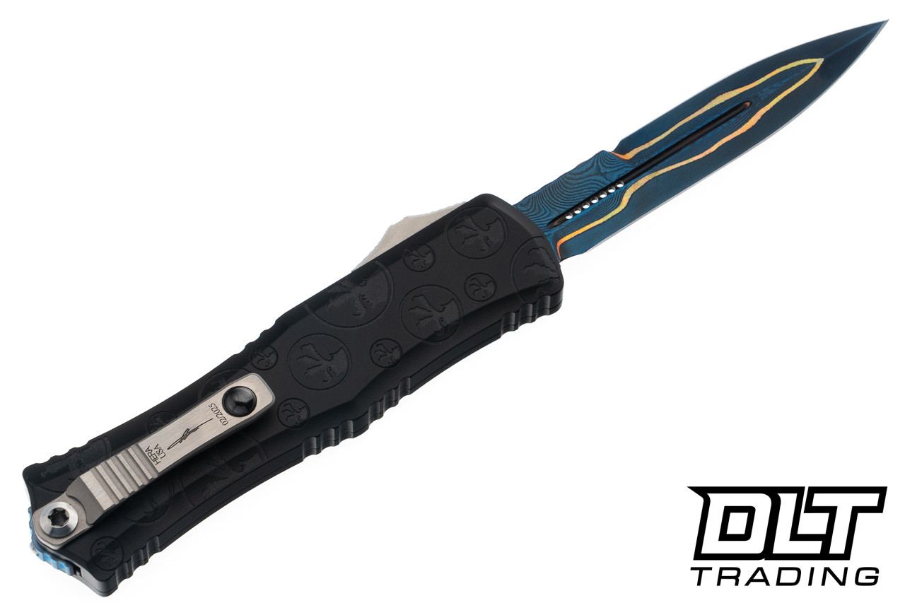 Microtech 1701M-16MS3 Mini Hera Bayonet - Black Handle - Blued