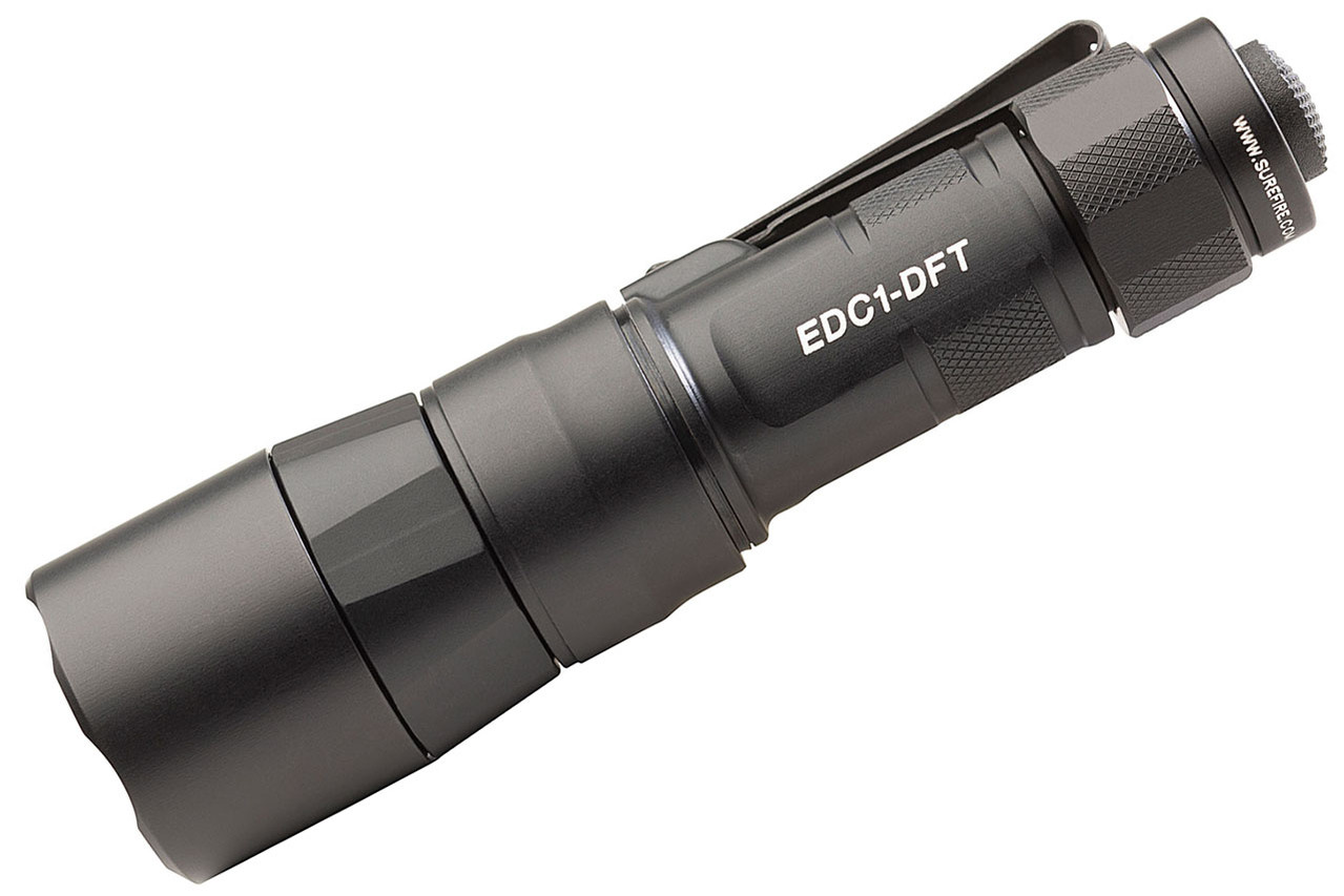 SureFire EDC1-DFT Turbo Flashlight - Black - DLT Trading