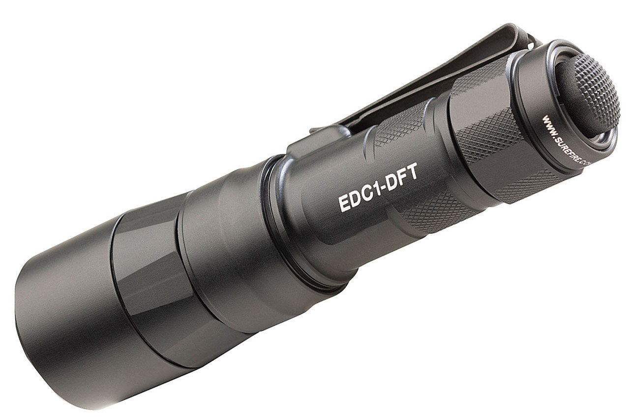 SureFire EDC1-DFT Turbo Flashlight - Black - DLT Trading