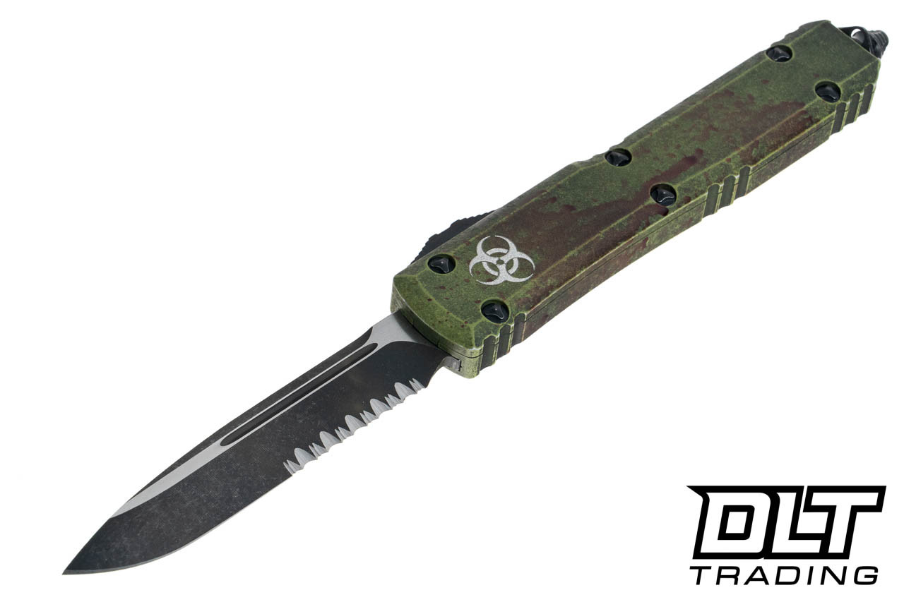 Microtech 121-2OBDS Ultratech S/E Partially Serrated - Deep