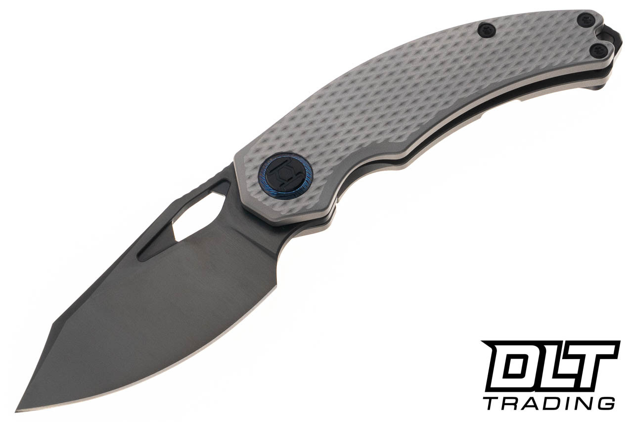 Kunwu Compadre - Diamond Textured Bead Blasted Titanium - DLC