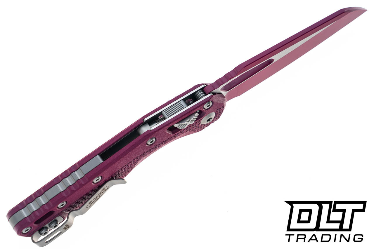 Microtech 210T-1PMCSR MSI - Sangria Polymer Handle - Sangria