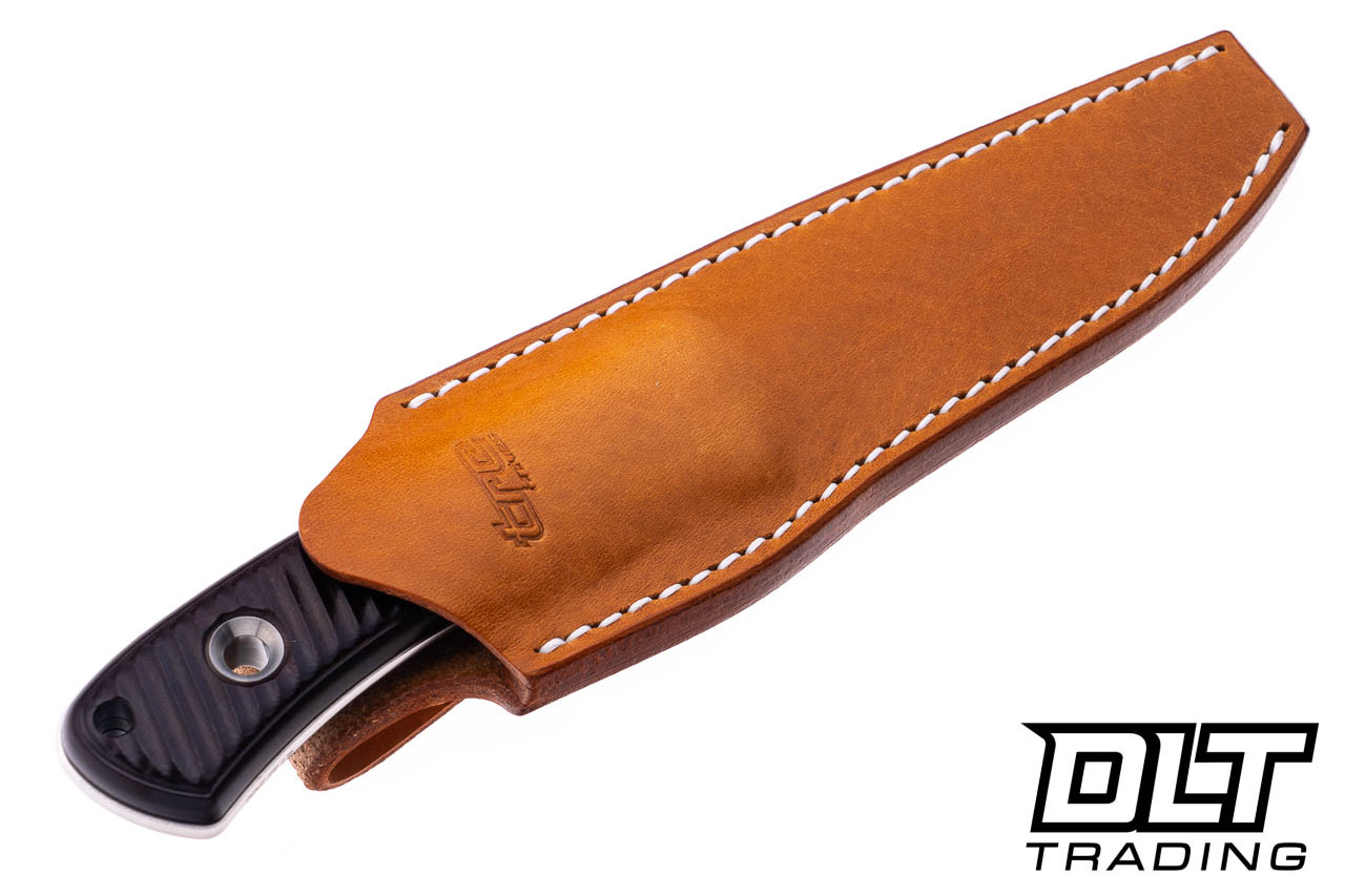 TRC Polheim 15th Anniversary - Maroon Micarta - RWL-34 Satin Blade