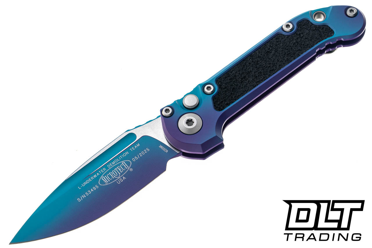 レア 極美品　C.S.E. SUPER NAUT Microtech 1135-1LPAUS LUDT Gen III - Signature Series - Aurora