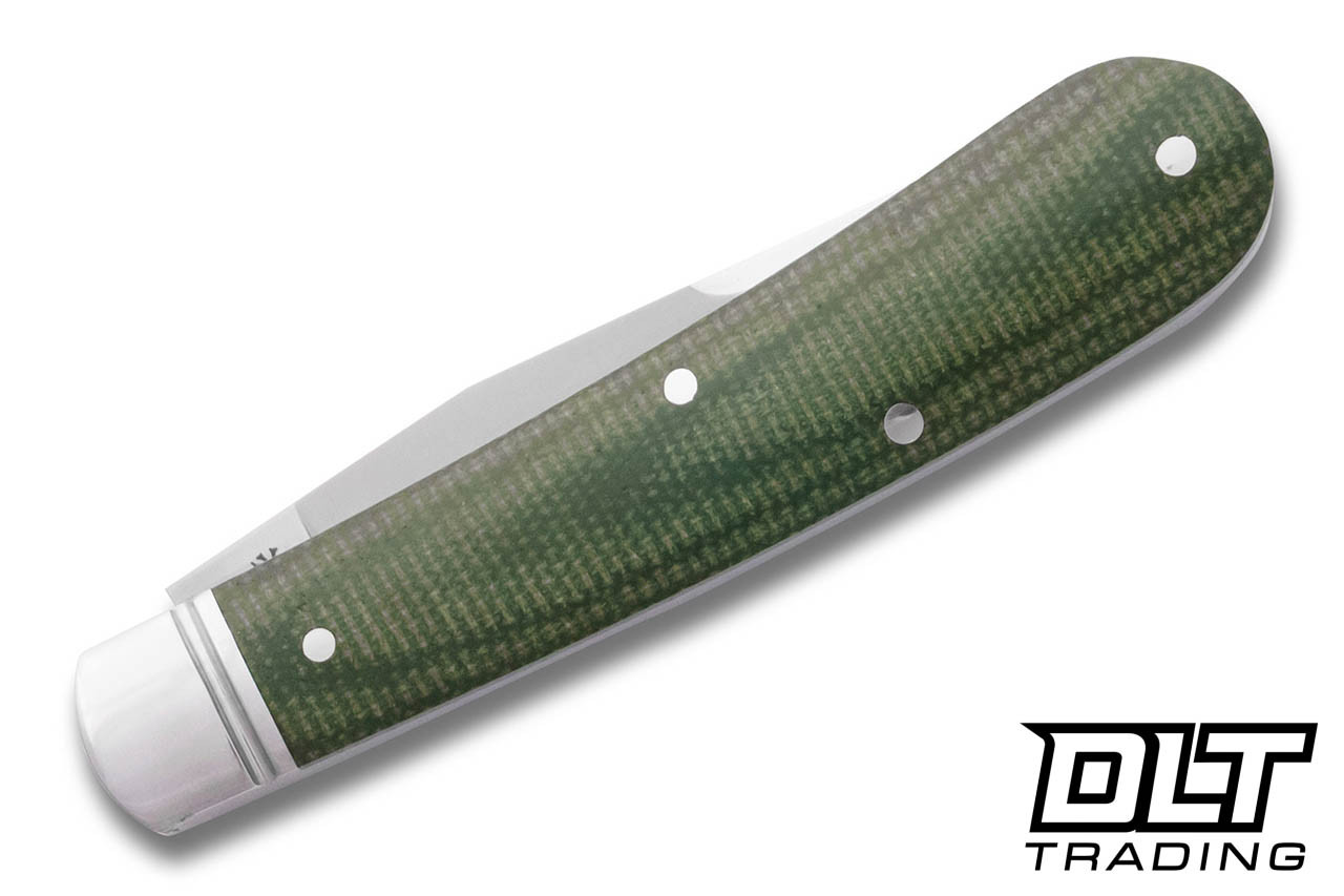 RoseCraft Blades Buffalo River Jack - Dark Green Micarta - DLT Trading