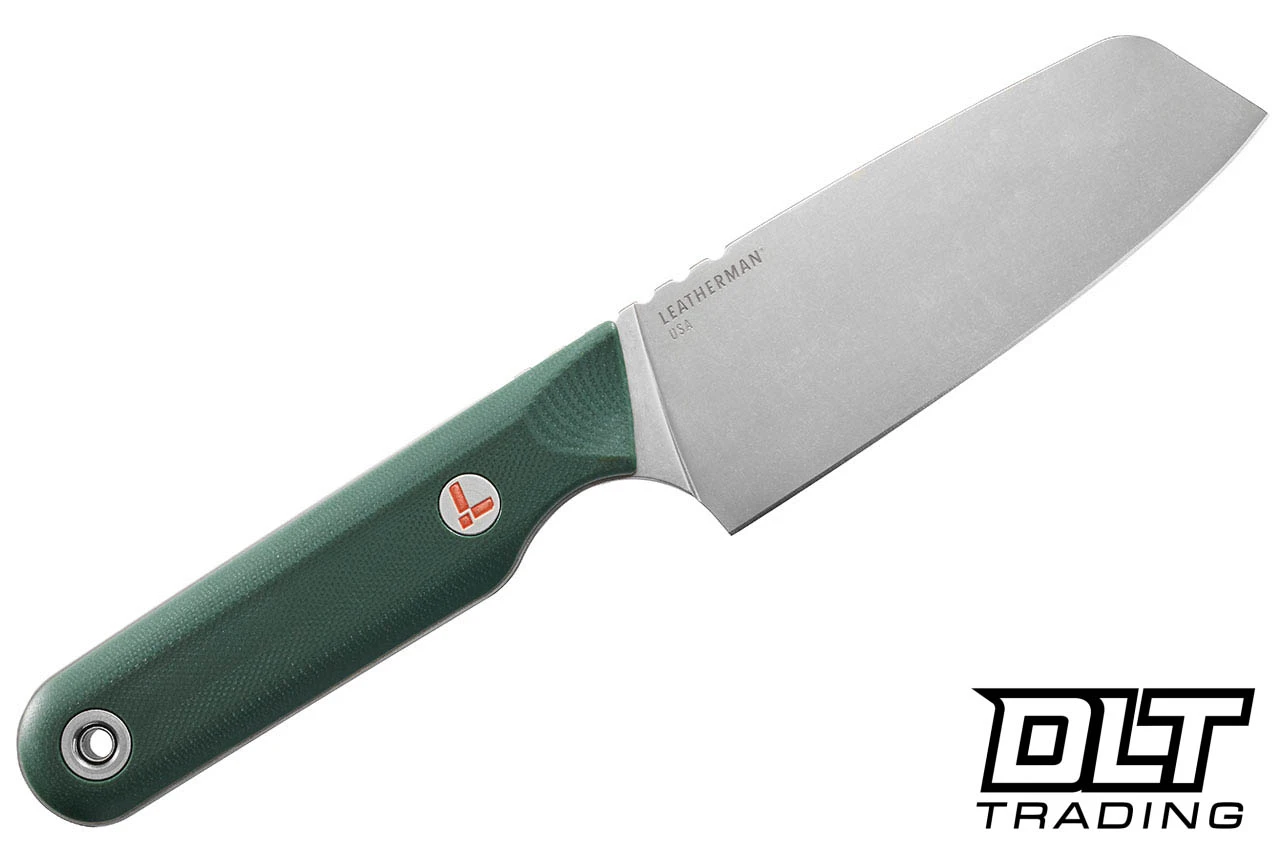 Leatherman Rustle Leatherman Rustle - Evergreen G-10 - Stonewashed MagnaCut Blade ...