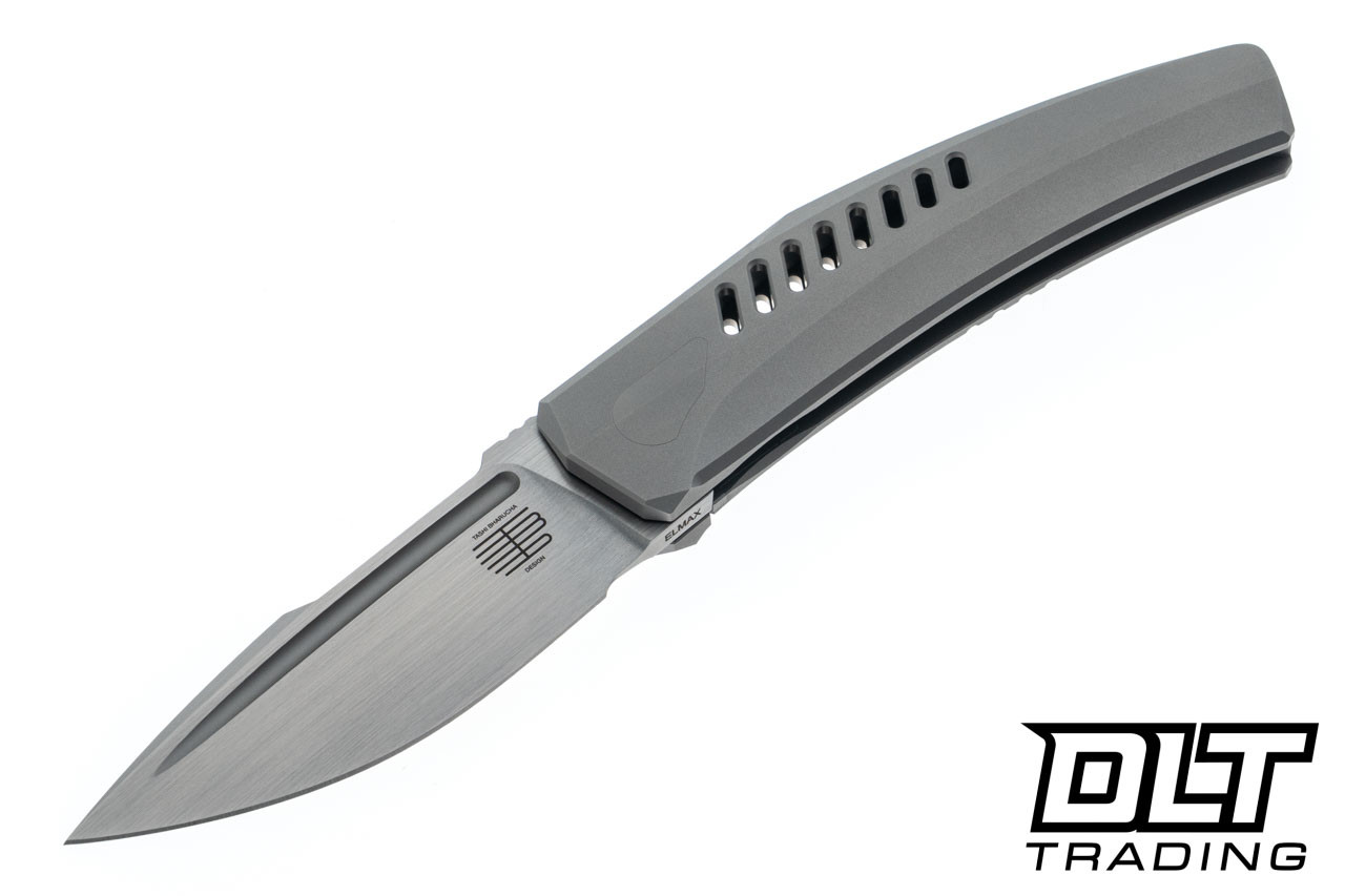 Tashi Bharucha Small Krypton Kickstop Flipper - Hand Rubbed Elmax