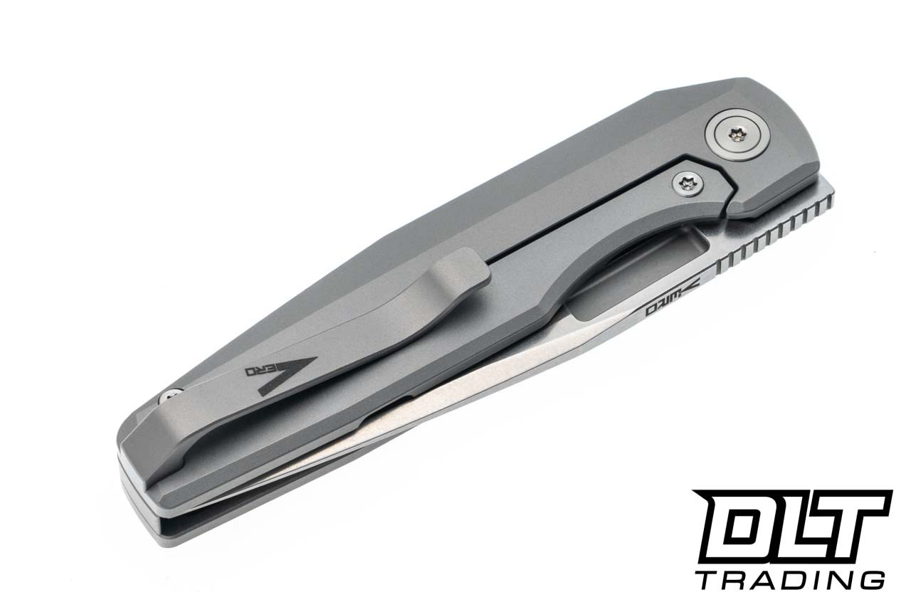 Vero Engineering Lux Mini 3.3 | Stonewash M390 Titanium