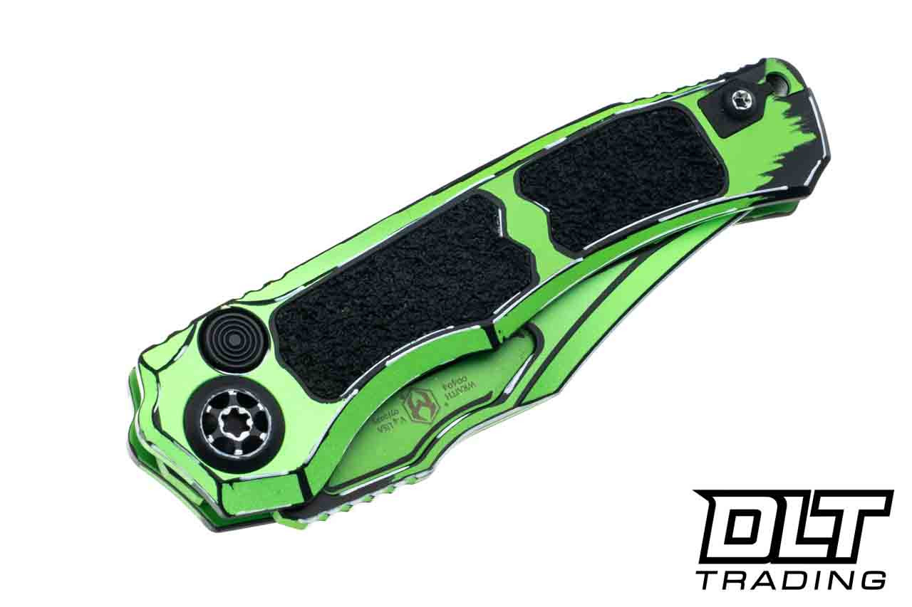 Heretic Wraith Auto Bowie MagnaCut - Toxic Green Cel Shading - DLT