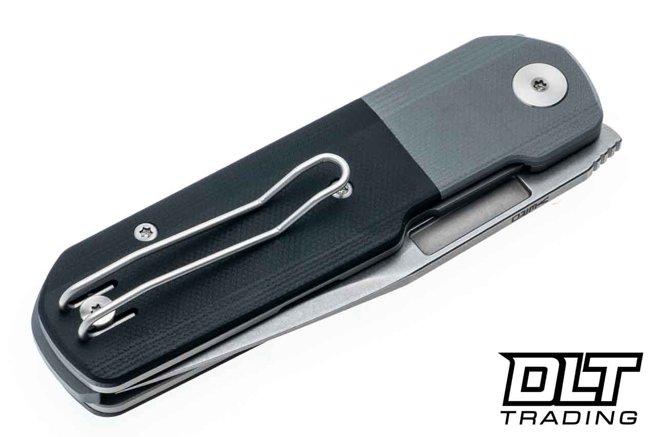 Vero Engineering Avid 1 - Black & Gray G-10 - S45VN Stonewash