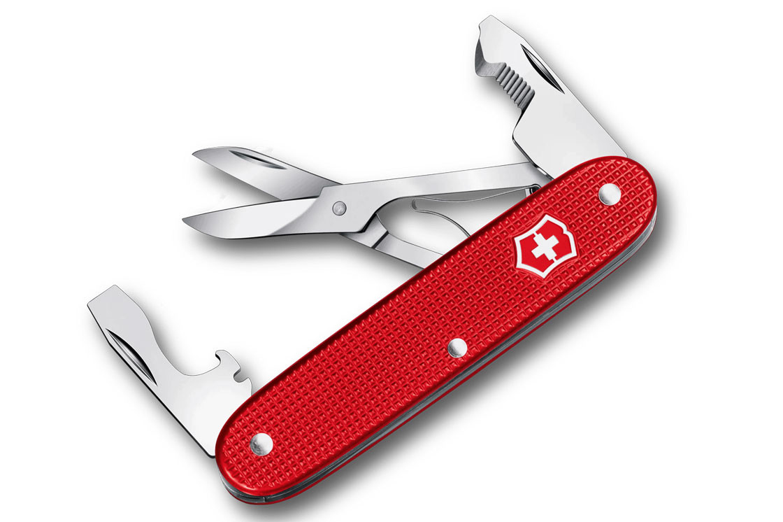 Swiss Army Companion Slim Alox - Red - DLT Trading