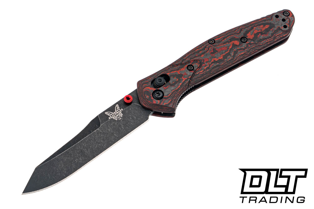 Benchmade 940BK-2502 Osborne MagnaCut Lava Flow Fat Carbon