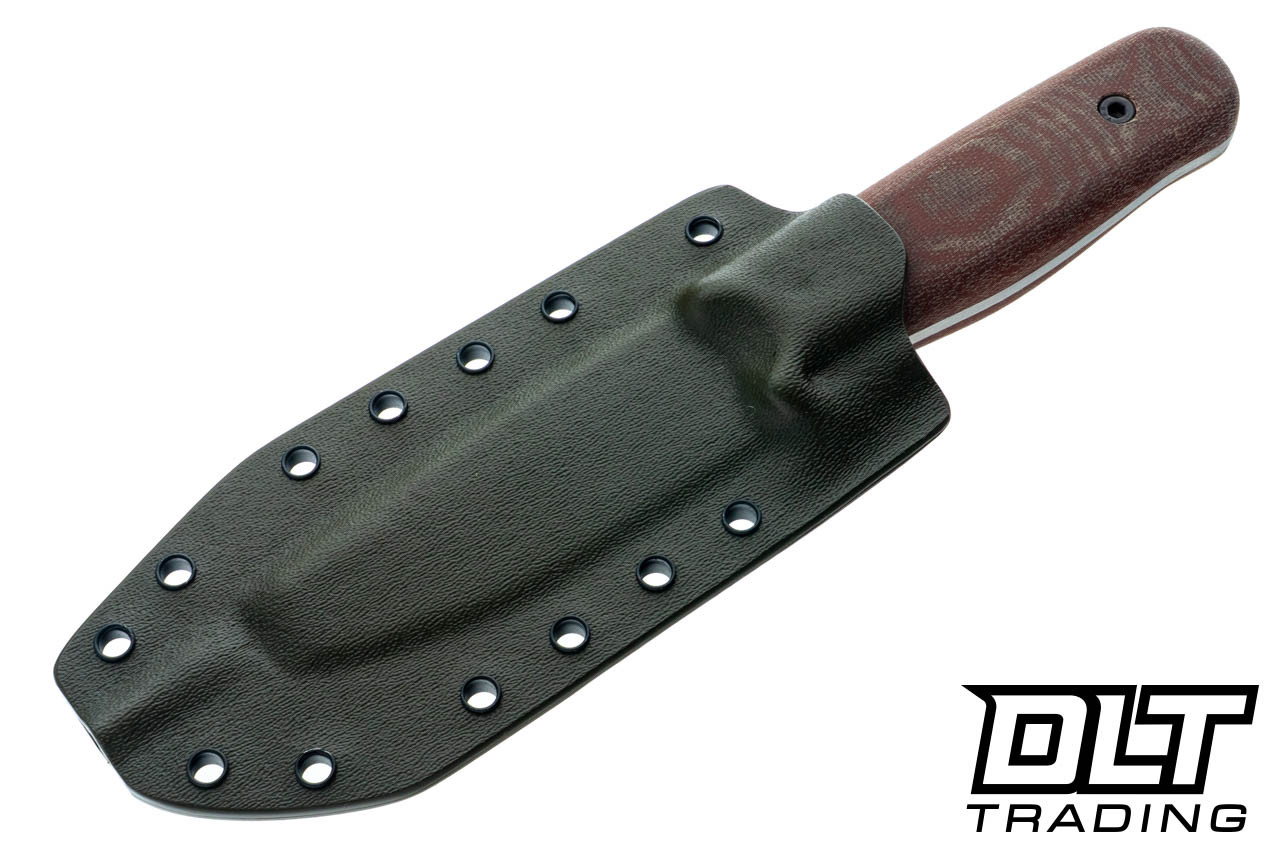 WTG Forester Gen 3 - K329 Satin Blade - Canvas Micarta Grip - OD