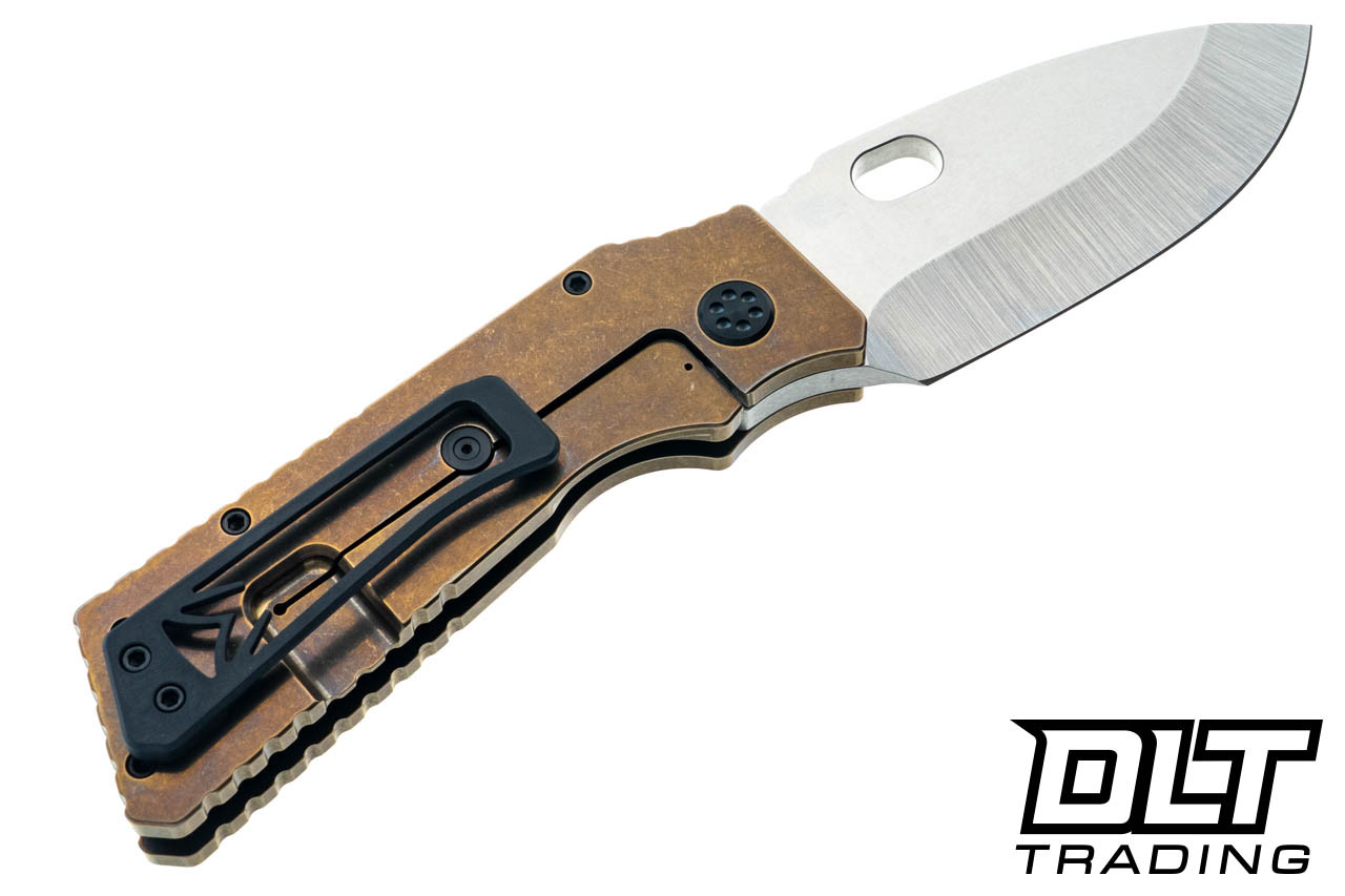 Medford TFF-1 Fat Daddy Tumbled MagnaCut - Bronze Titanium - Black