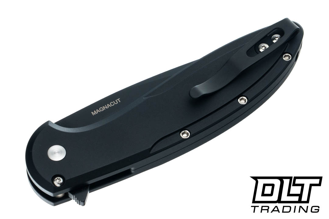 Pro-Tech Cambria 2 Flipper - Black Handle - Maple Inlay - Black