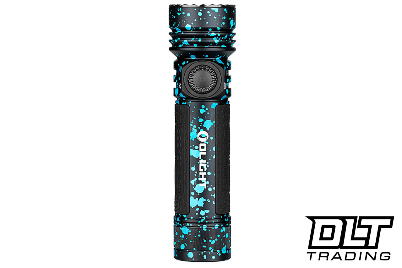 Olight Seeker 4 Pro High Power Flashlight - Deep Ocean - Cool