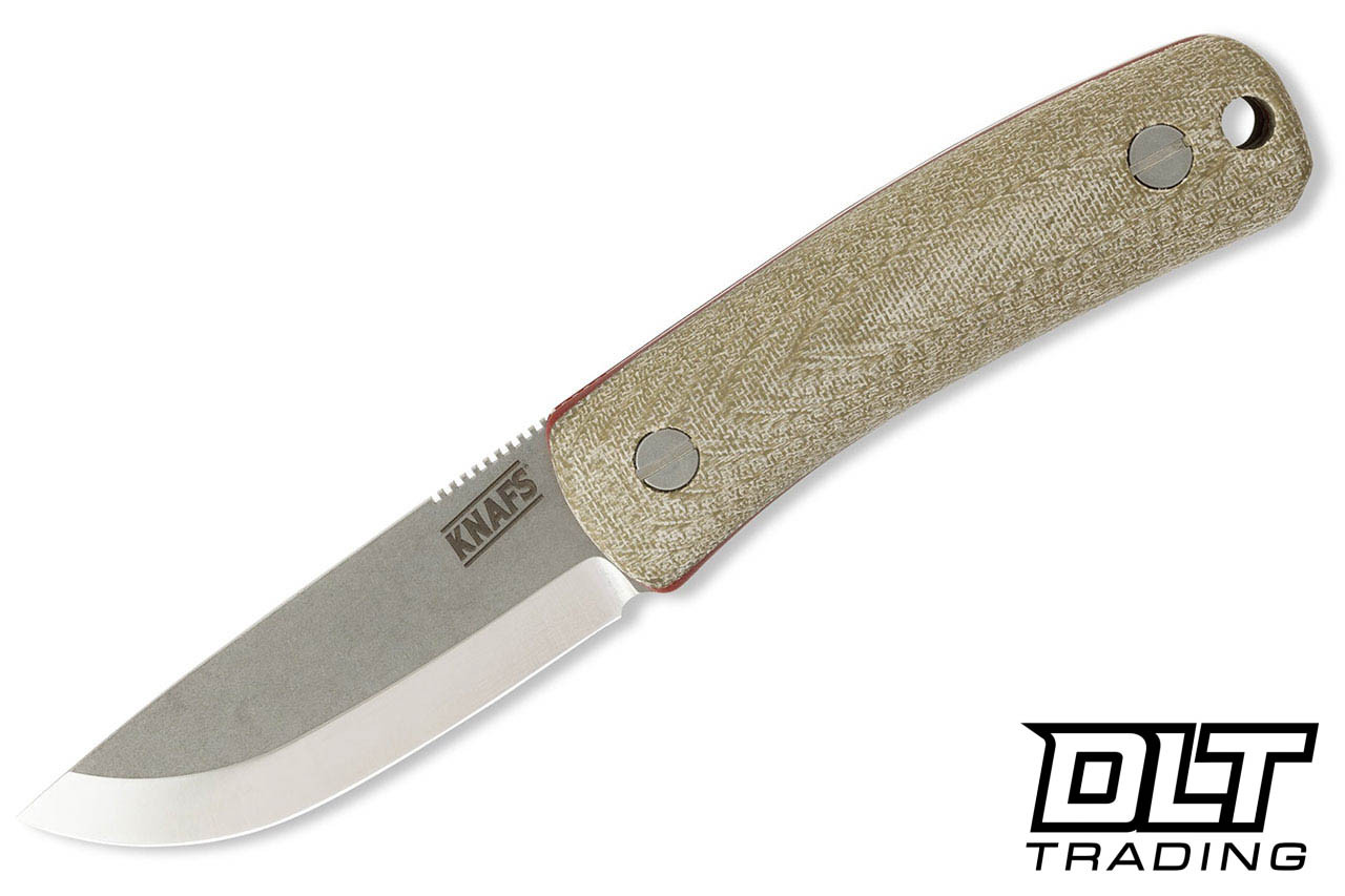 KNAFS Lulu - Green Micarta - Stonewashed MagnaCut Blade - DLT Trading