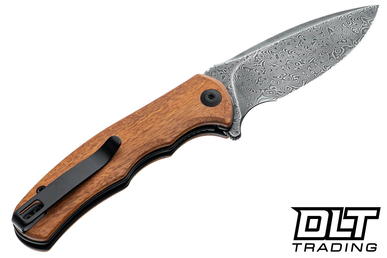 CIVIVI Knives 18026C-DS1 Mini Praxis - Guibourtia Wood - Black