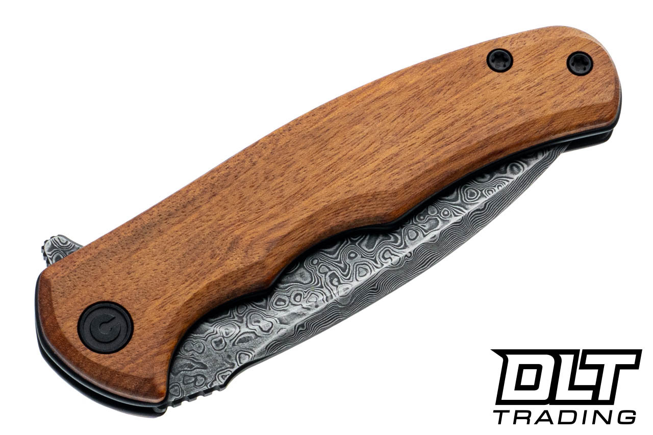 CIVIVI Knives 18026C-DS1 Mini Praxis - Guibourtia Wood - Black