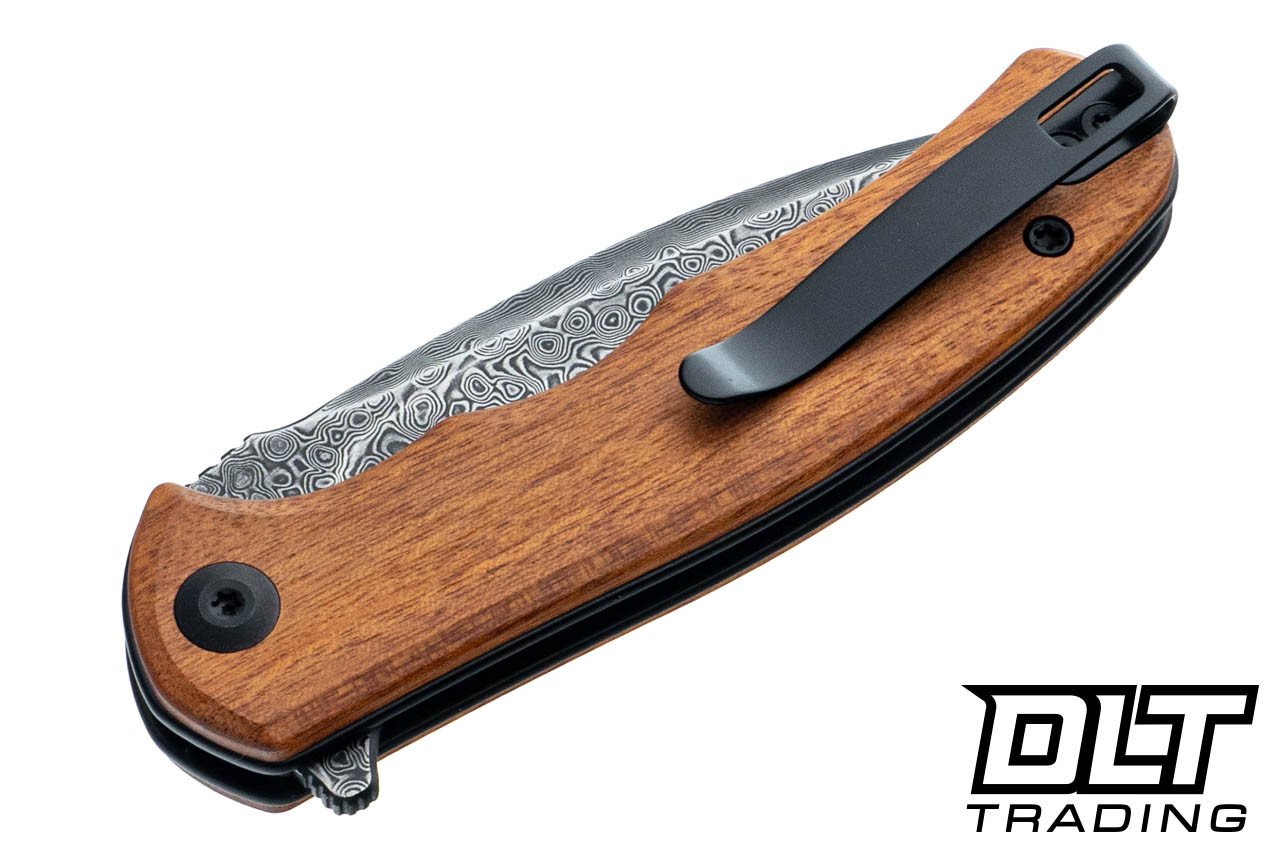 CIVIVI Knives 18026C-DS1 Mini Praxis - Guibourtia Wood - Black