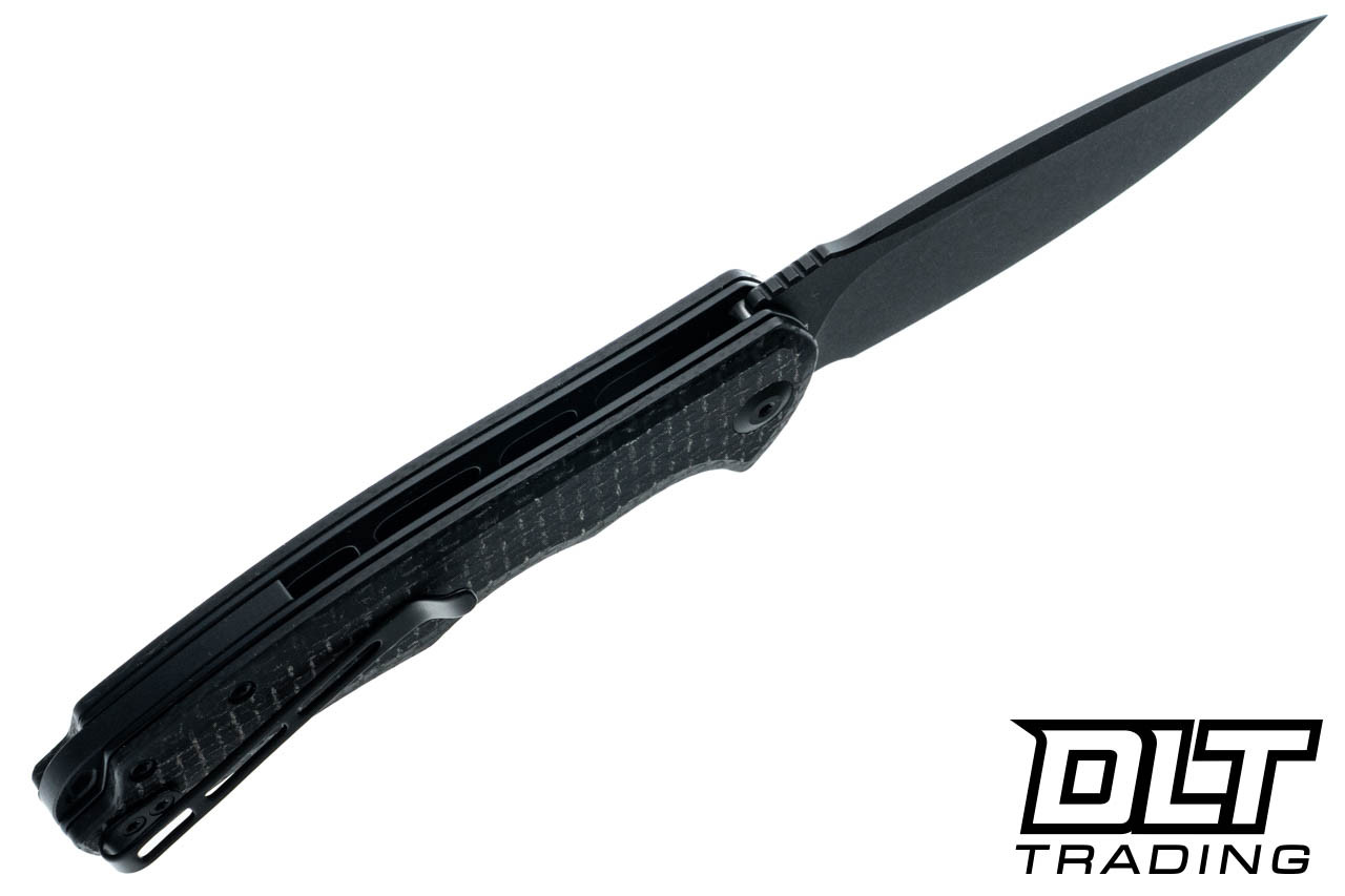 CIVIVI Knives 803G Praxis - Black Canvas Micarta - Black