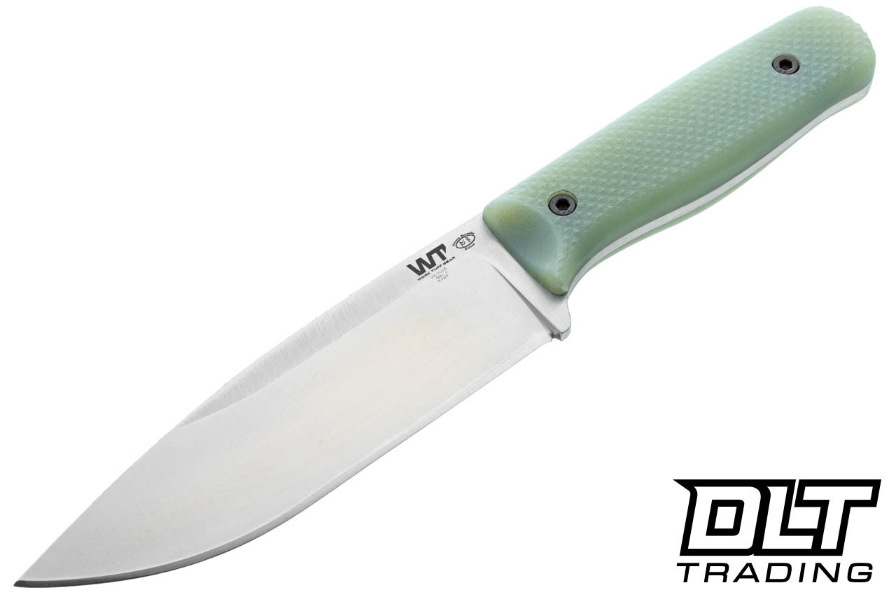 WTG Voyageur Gen 2 - K329 Satin Blade - Jade Green G-10 Texttured