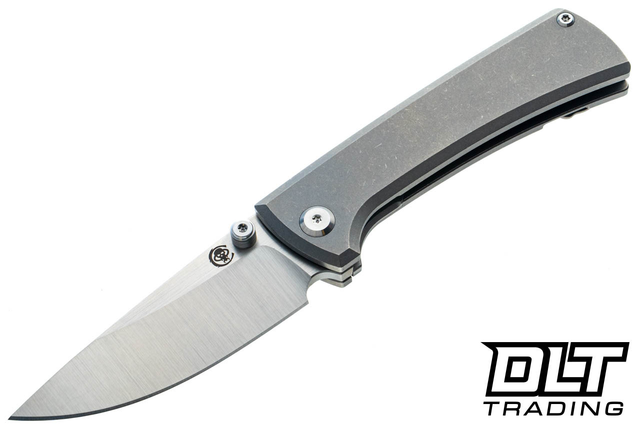 Chaves RCK9 - Drop Point M390 Satin Blade - Titanium Handle - DLT