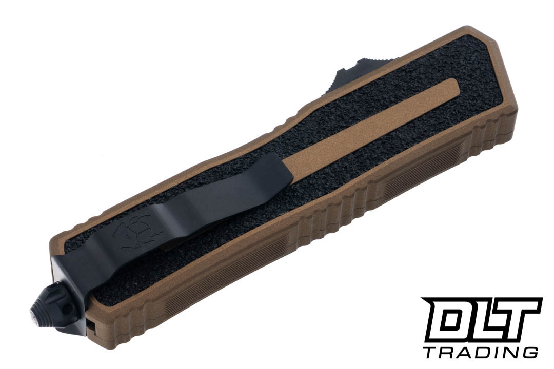 新品未使用 militical type3 black ブラック brunt Microtech 1280-1UB-C19Z4 Scarab II Gen III D/E - Burnt Bronze