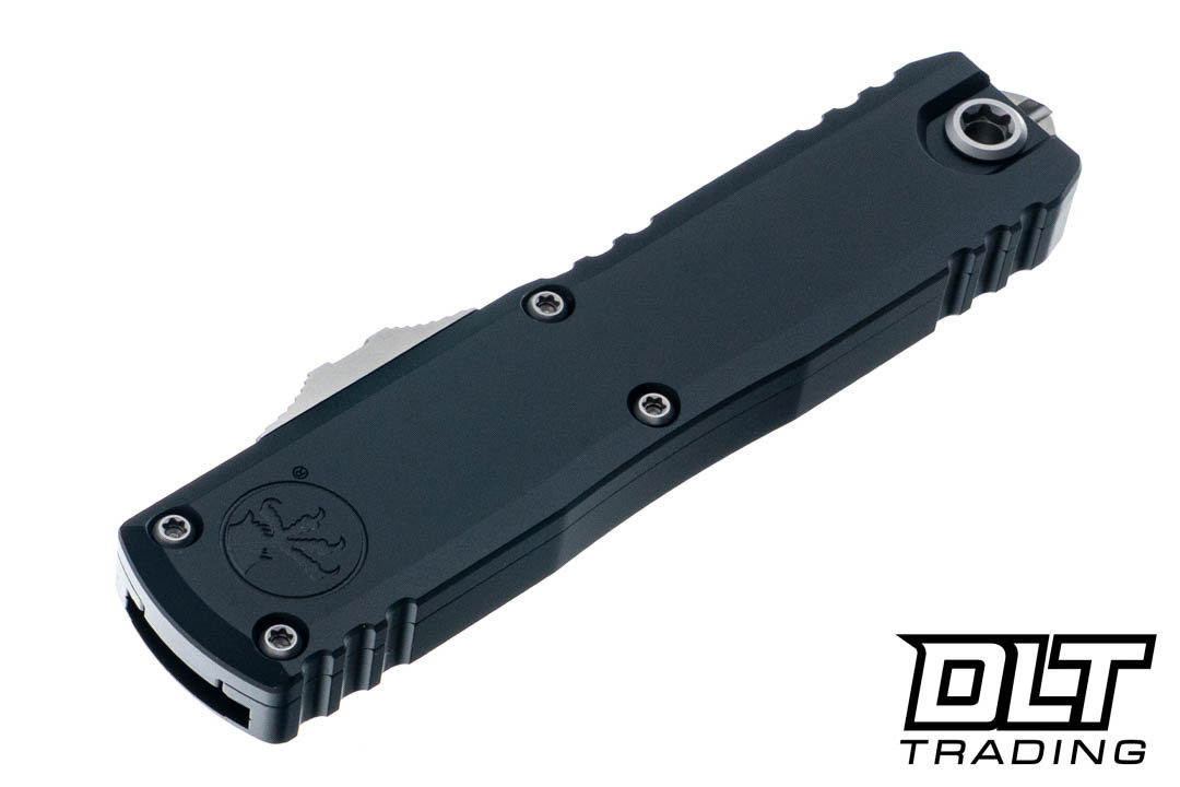 Microtech 12324-4 UTX-85 D/E Gen IV - Black Handle - Satin Blade