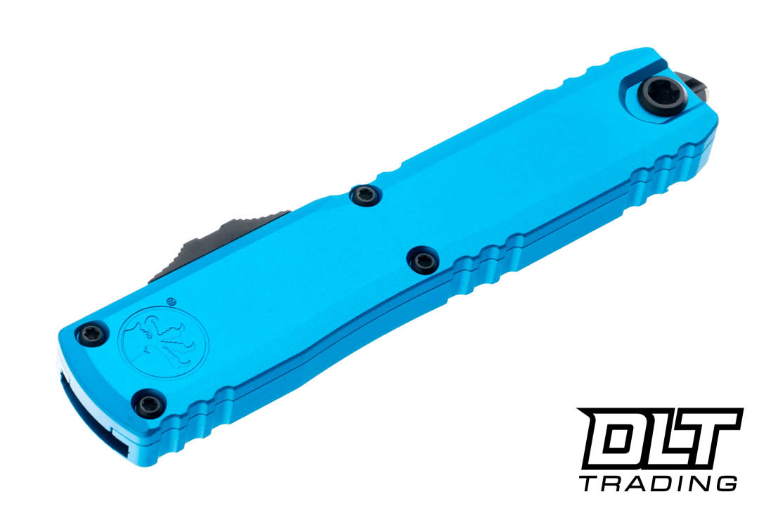 Microtech 11214-1BL Ultratech Gen IV S/E - Blue Handle - Black